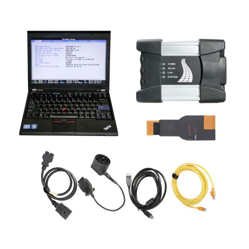 أدوات تشخيص السيارات المعمرة BMW ICOM NEXT BMW ICOM A2 A + B + C Plus Lenovo X220 I5 4GB Laptop